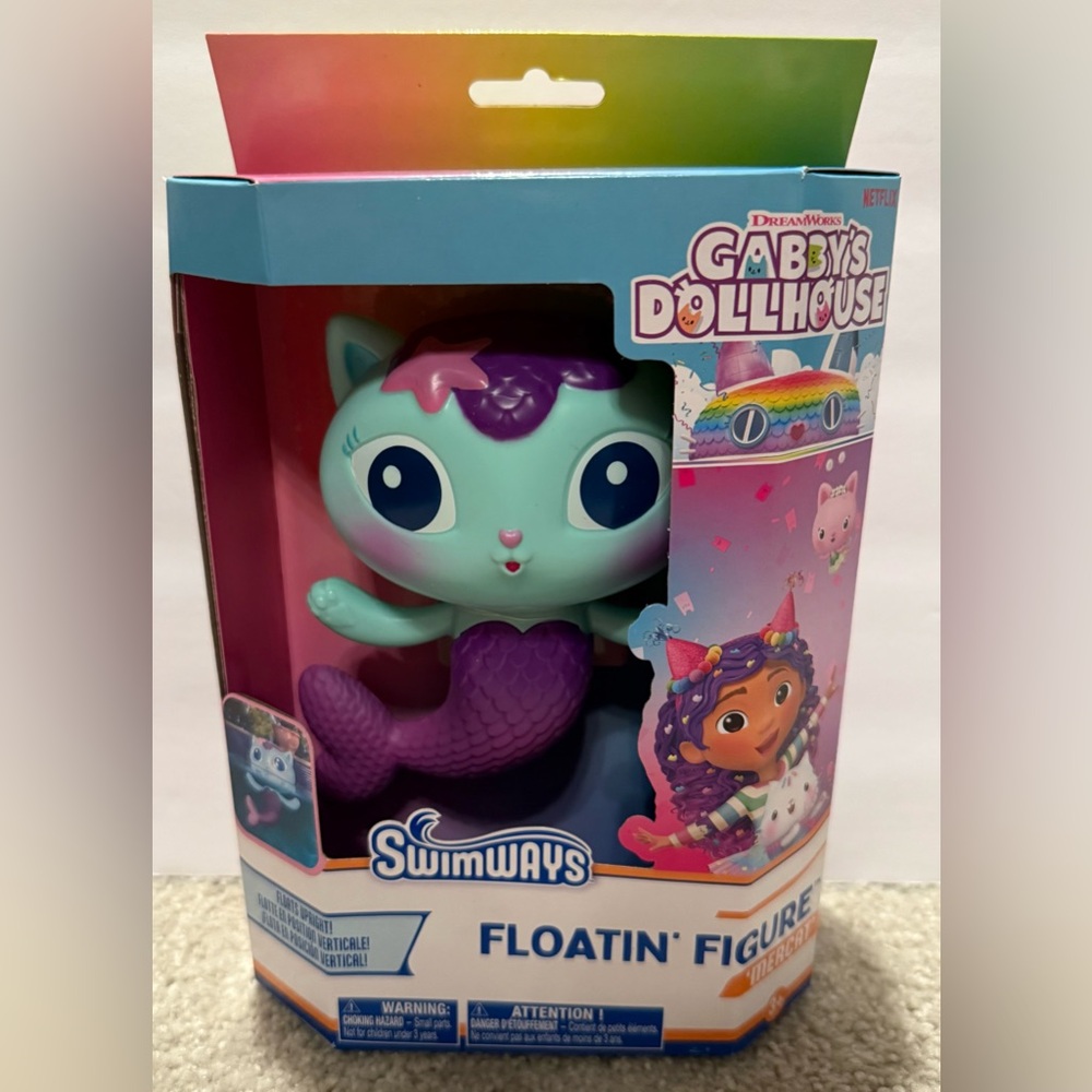 Gabby's Dollhouse Floating Figure - Purple and Blue New In Package